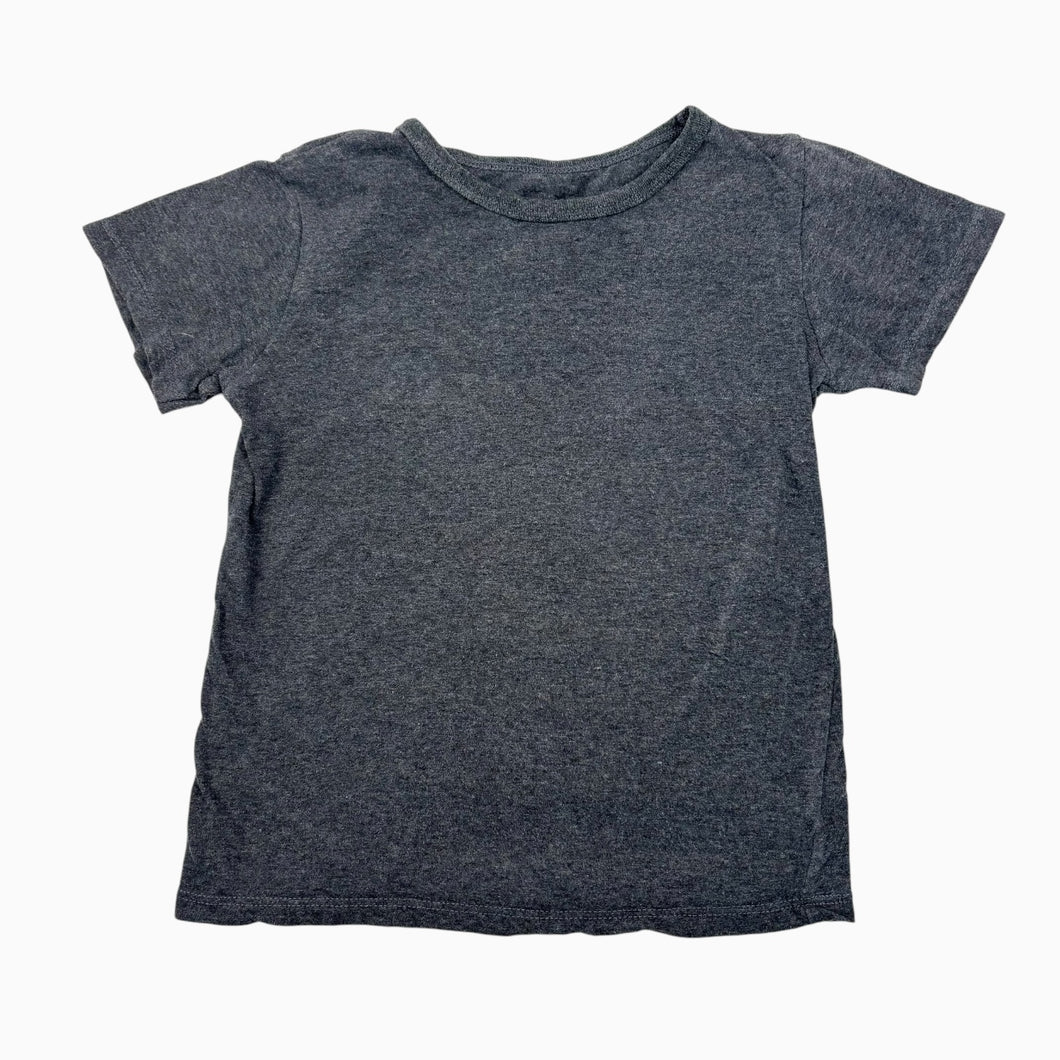 T-shirt charcoal en coton bio 5-6Y