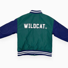 Load image into Gallery viewer, Veste mi-saison style bomber bi-colore en nylon matelassé &#39;WILDCAT&#39; 4Y
