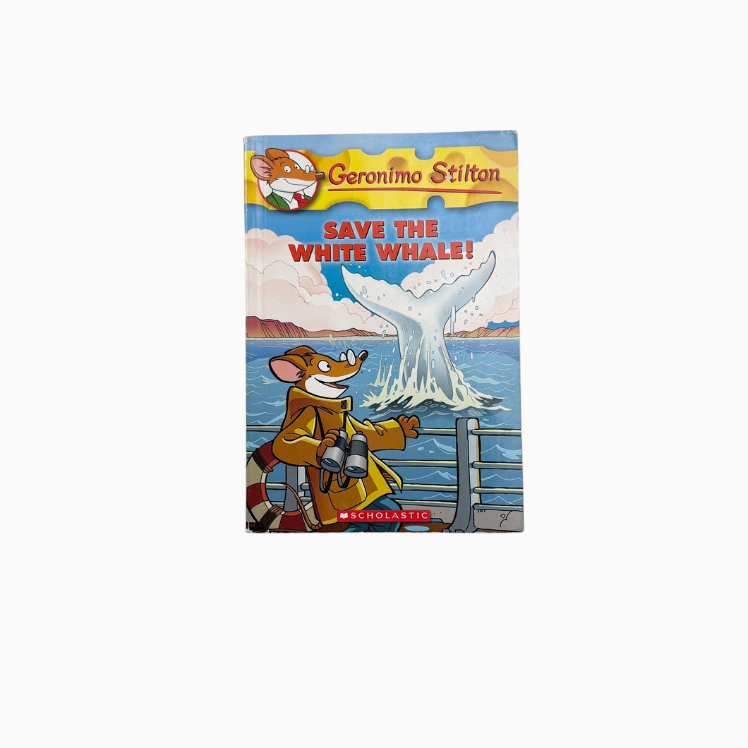 Book 'Geronimo Stilton - Save the white whale! ' 8-10Y