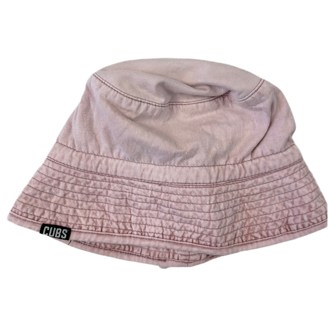 Chapeau bucket en coton rose Small (0-12M)