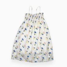 Load image into Gallery viewer, Robe maxi avec smock en coton à motif brush paint 8Y
