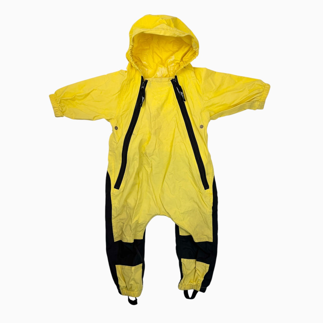 Combi jaune de pluie 12M