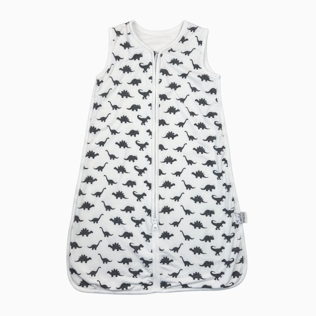 Gigoteuse en poly, rayonne et spandex à imprimé dinos 0-6M