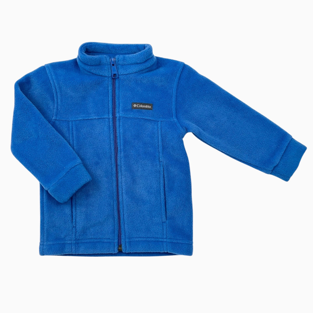 Veste en polar bleu océan 18-24M