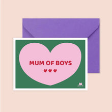 Charger l&#39;image dans la galerie, Greeting Card | Mum of Boys
