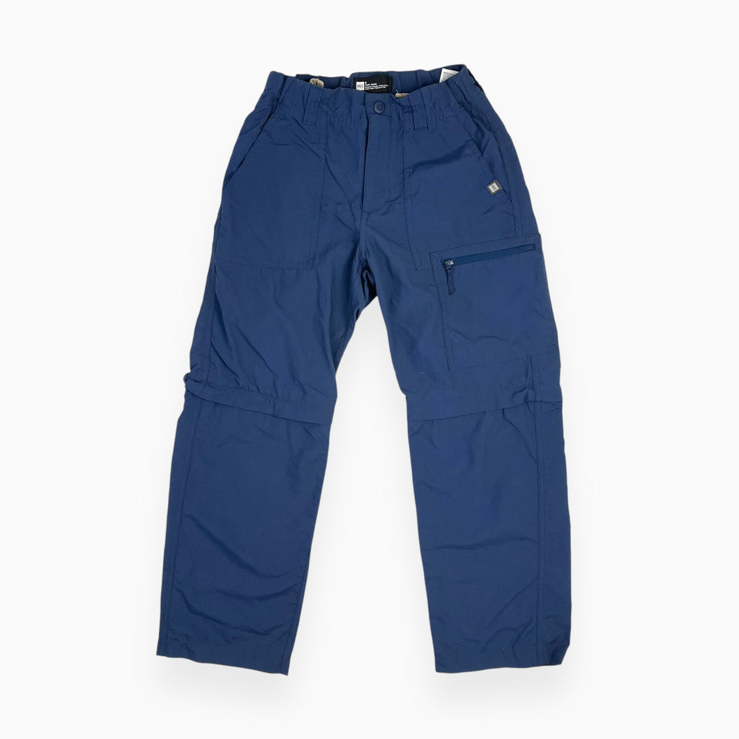 Pantalon bleu capitaine 'SCOUT' convertible en nylon 8Y