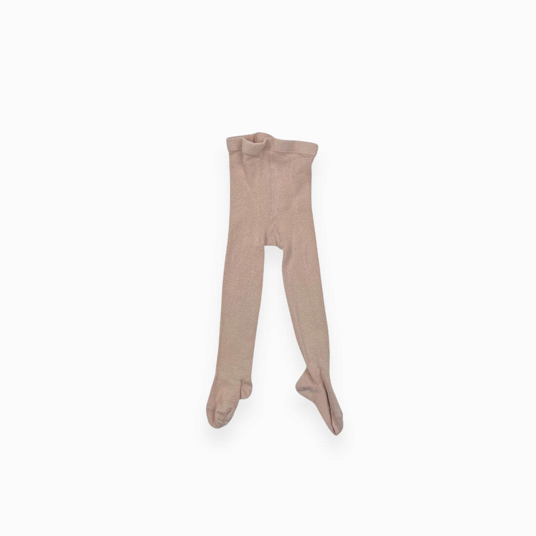 Bas collants roses ballet taille 0 (fit 6-12M)