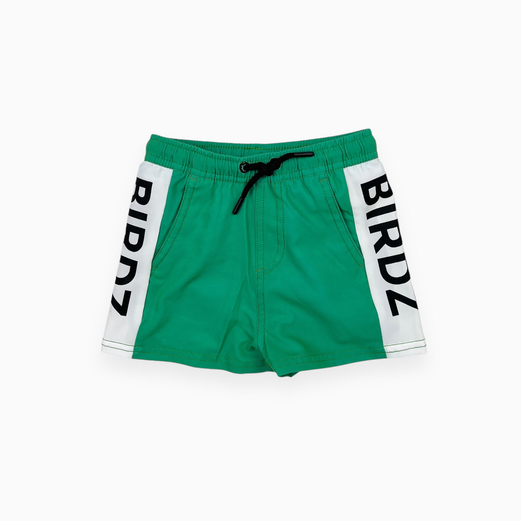 Maillot de bain vert avec filet 4Y