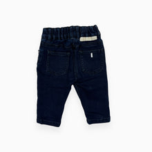 Load image into Gallery viewer, Jeans bleu foncé extensible 6M
