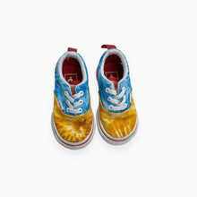 Load image into Gallery viewer, Sneakers en canvas de coton à imprimé tie-dye 5 US
