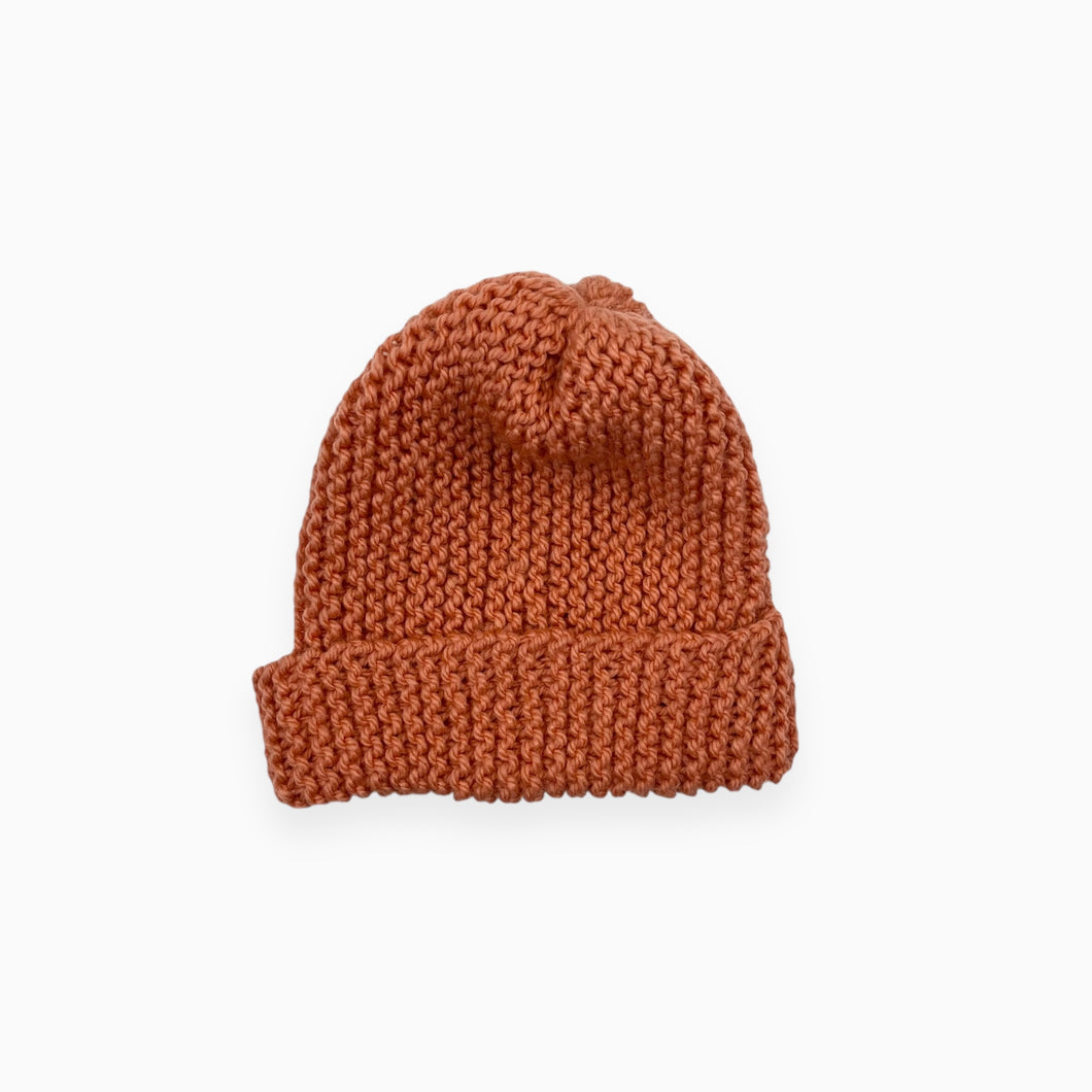 Tuque sunset fait main en tricot 5-12Y