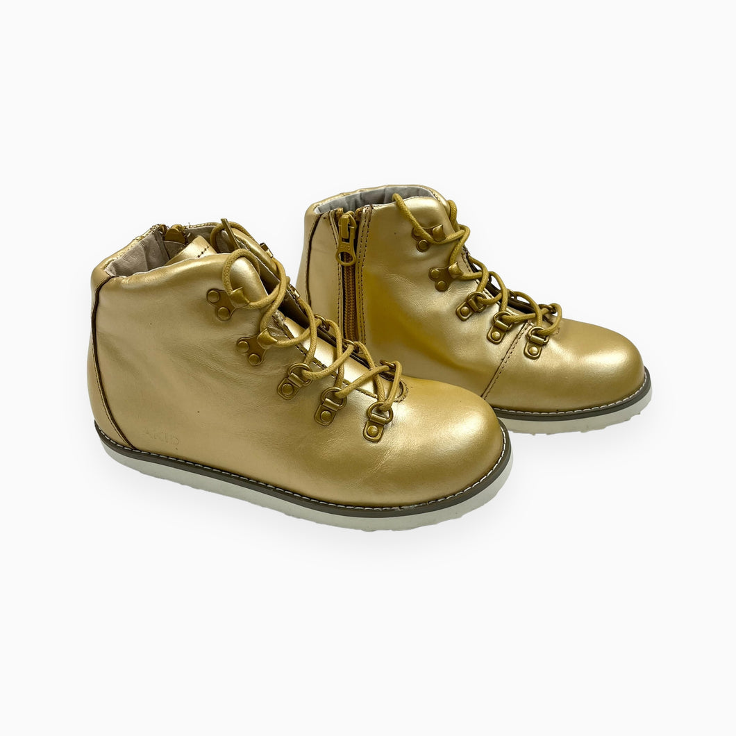 Bottines gold en cuir vegan 'Jasper' JR2US