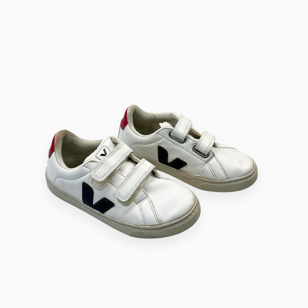 Sneakers en cuir à velcro JR 2 US