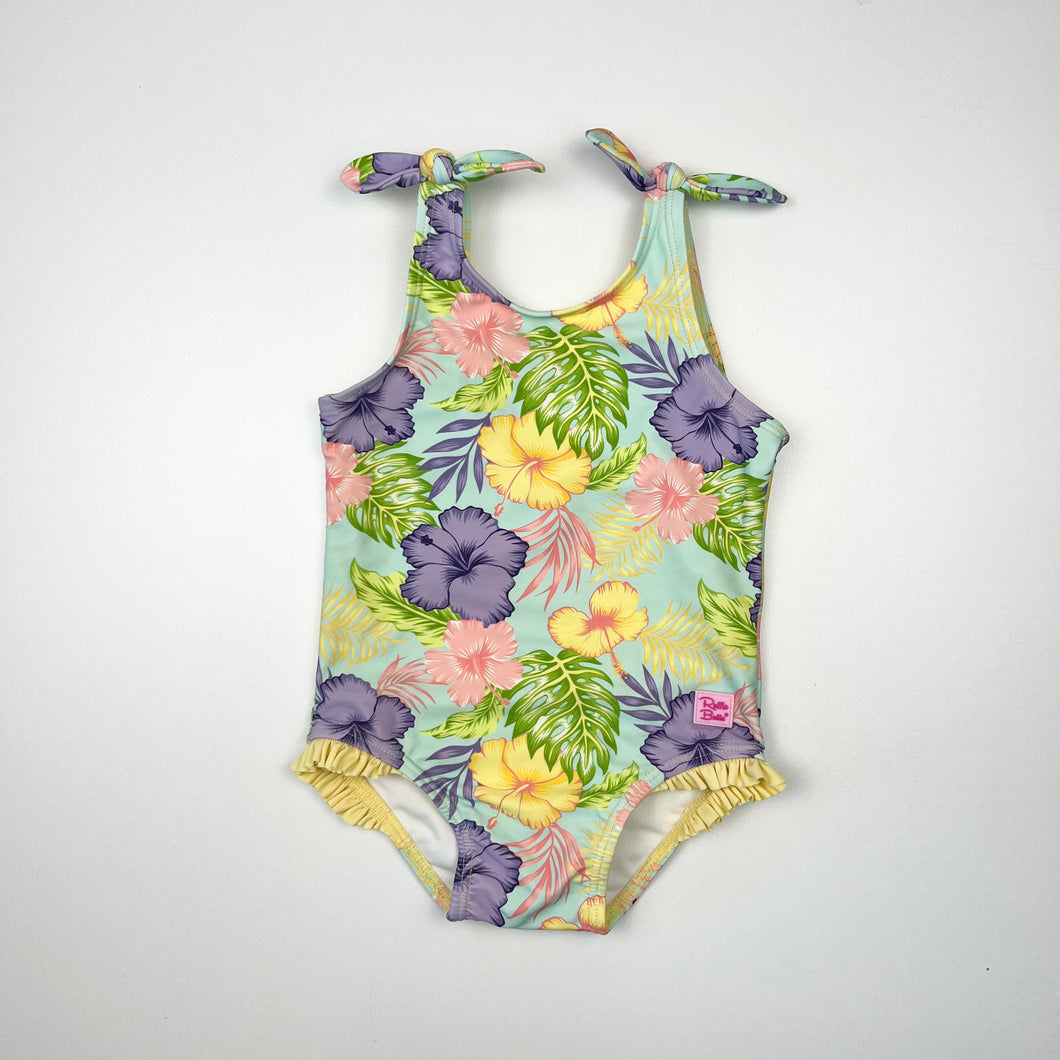 Maillot de bain fleurs tropicales 18-24M