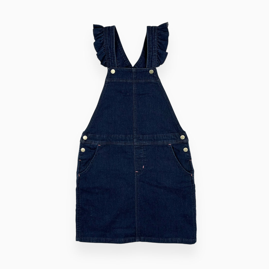 Robe tablier en coton souple style denim 10Y