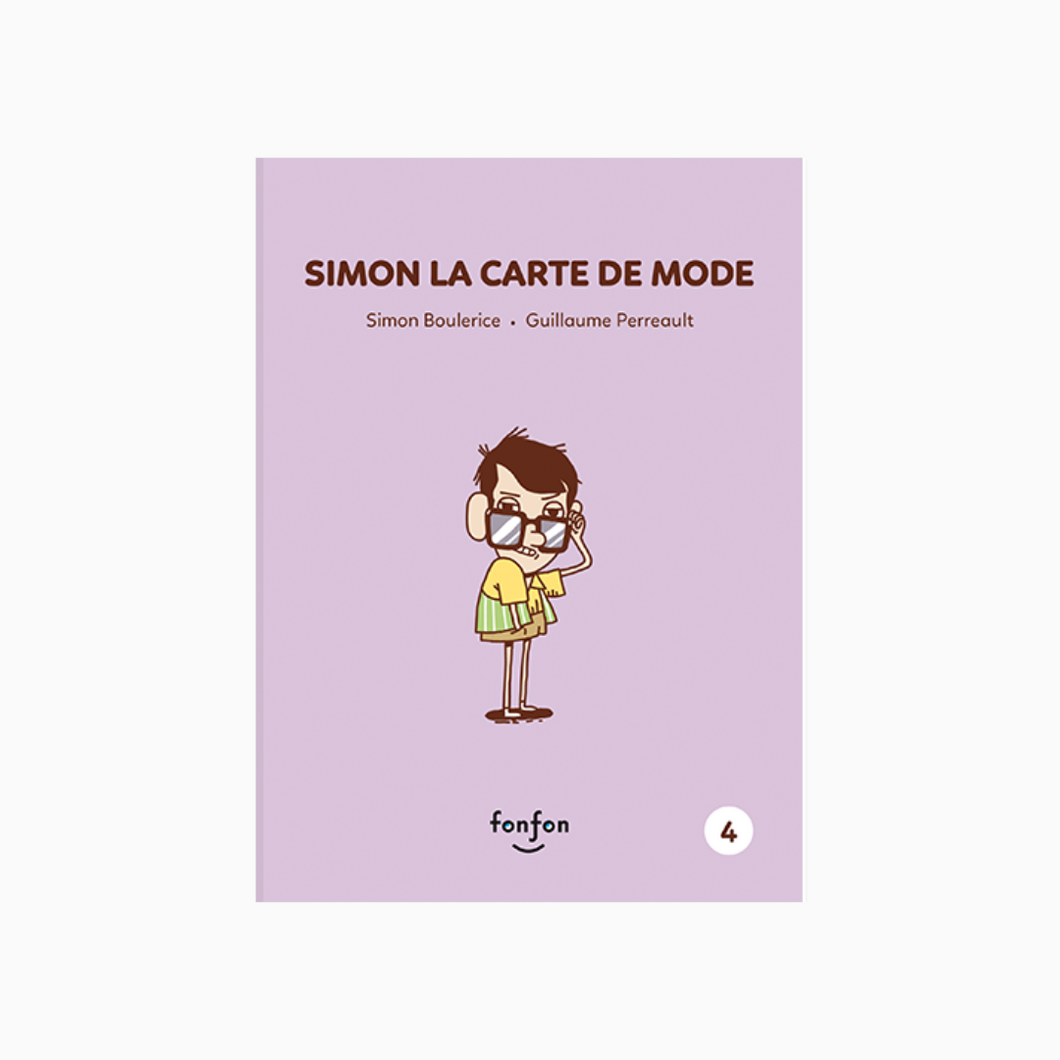 Livre ‘Simon la carte de mode’