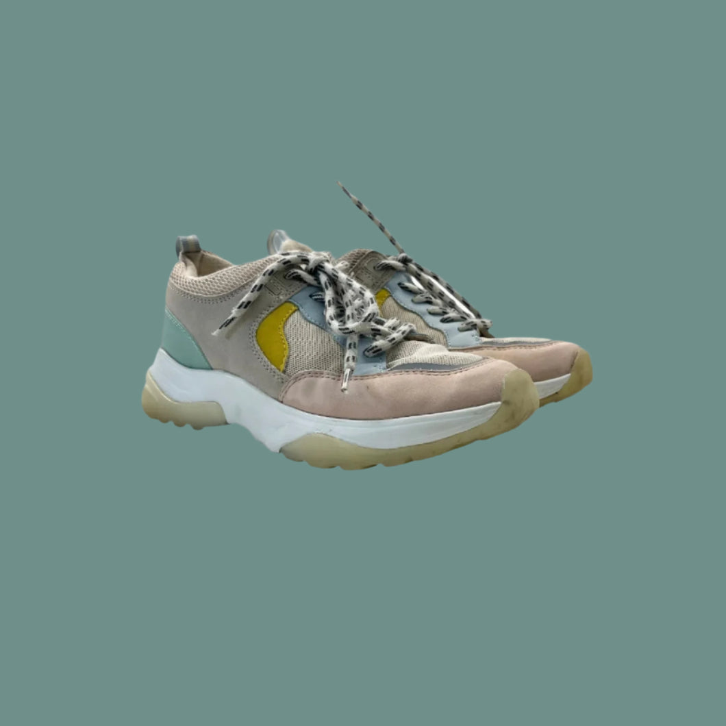 Sneakers colorblock à lacets pour femmes 36 EUR