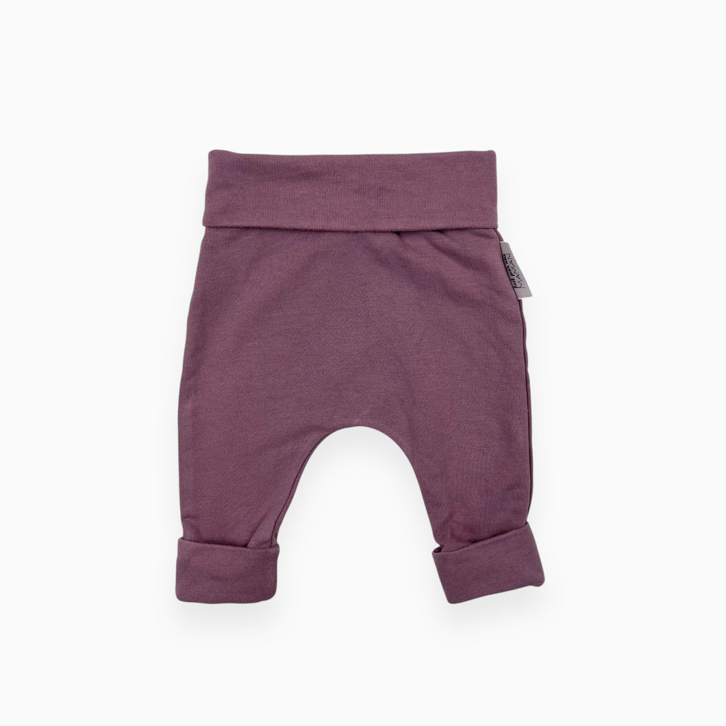 Pantalon lilas en rayonne de bambou et coton extensible NB-3M