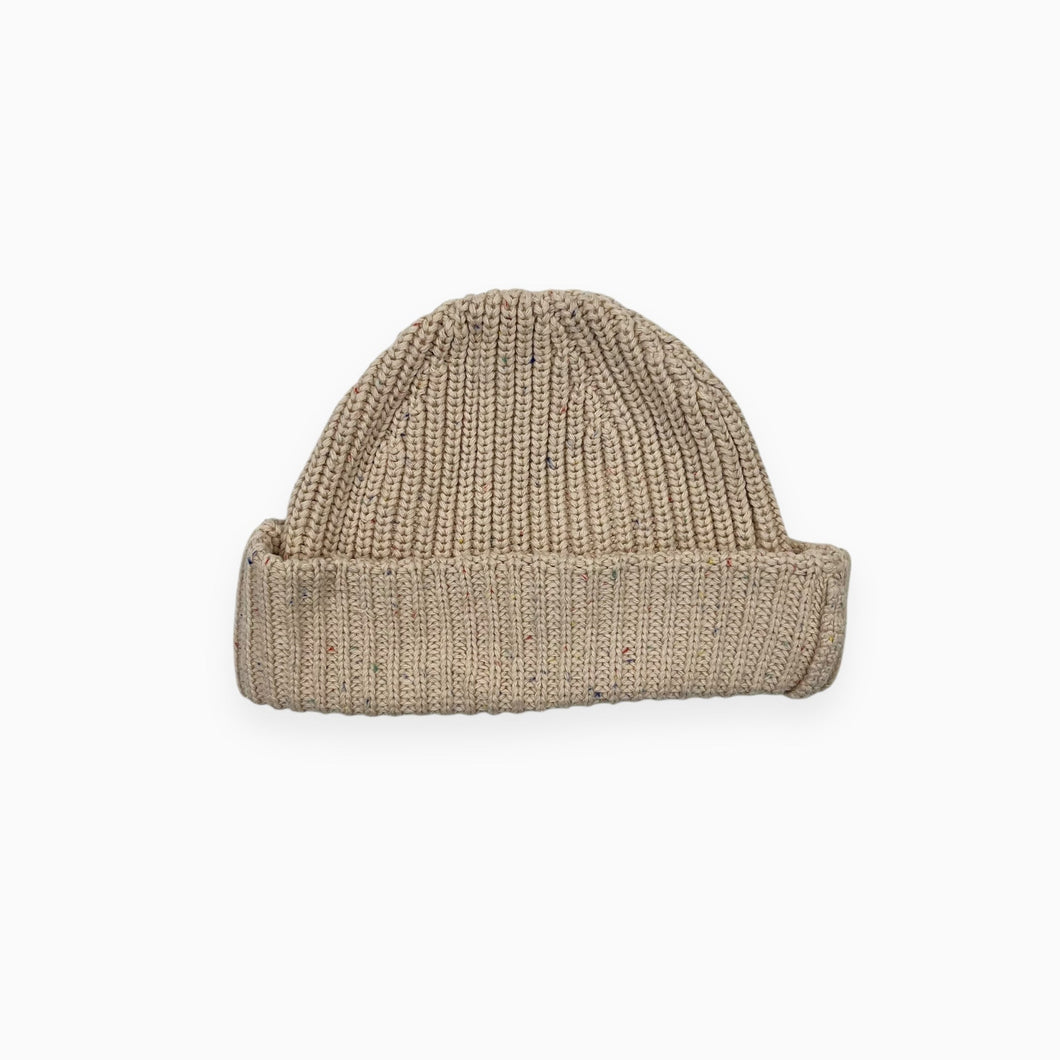 Tuque en tricot de coton et poly conféttis 0-3M