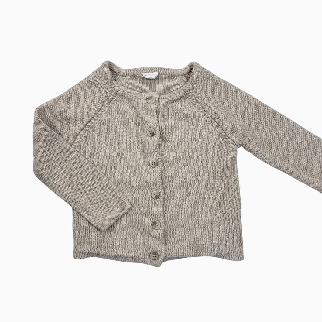 Cardigan avoine en tricot de coton 2Y