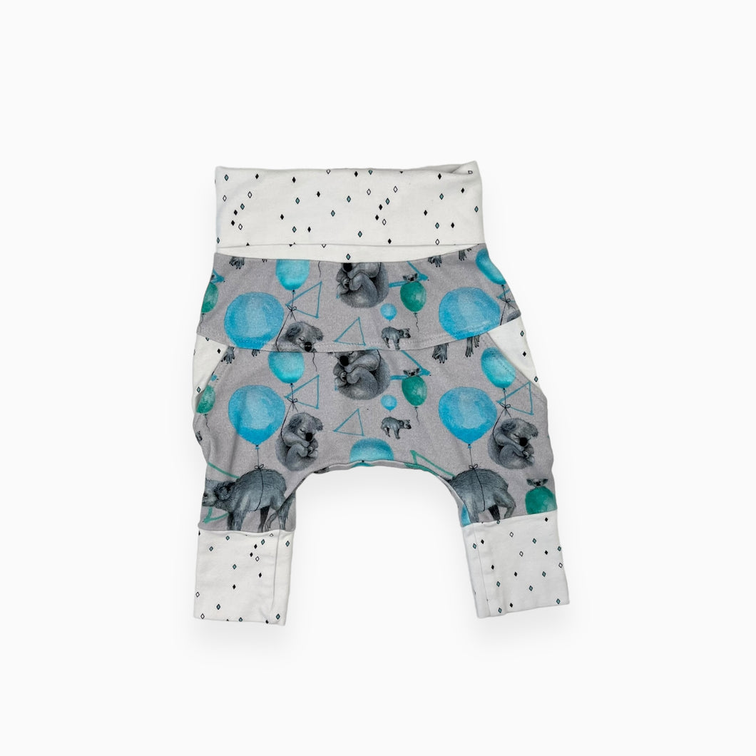 Pantalon en coton bio extensible motif koala 0-6M