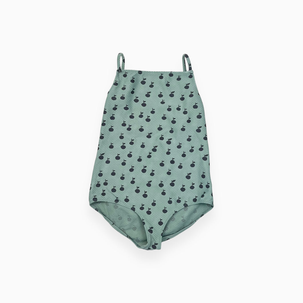 Maillot seafoam en polyamide recyclé à imprimé pommes 10-11Y (fit 9-10Y)