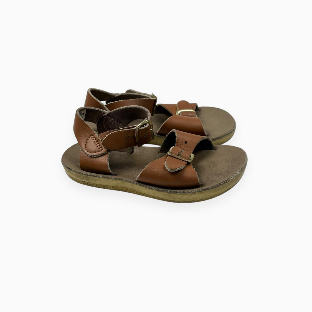 Sandales en cuir marron 8 US