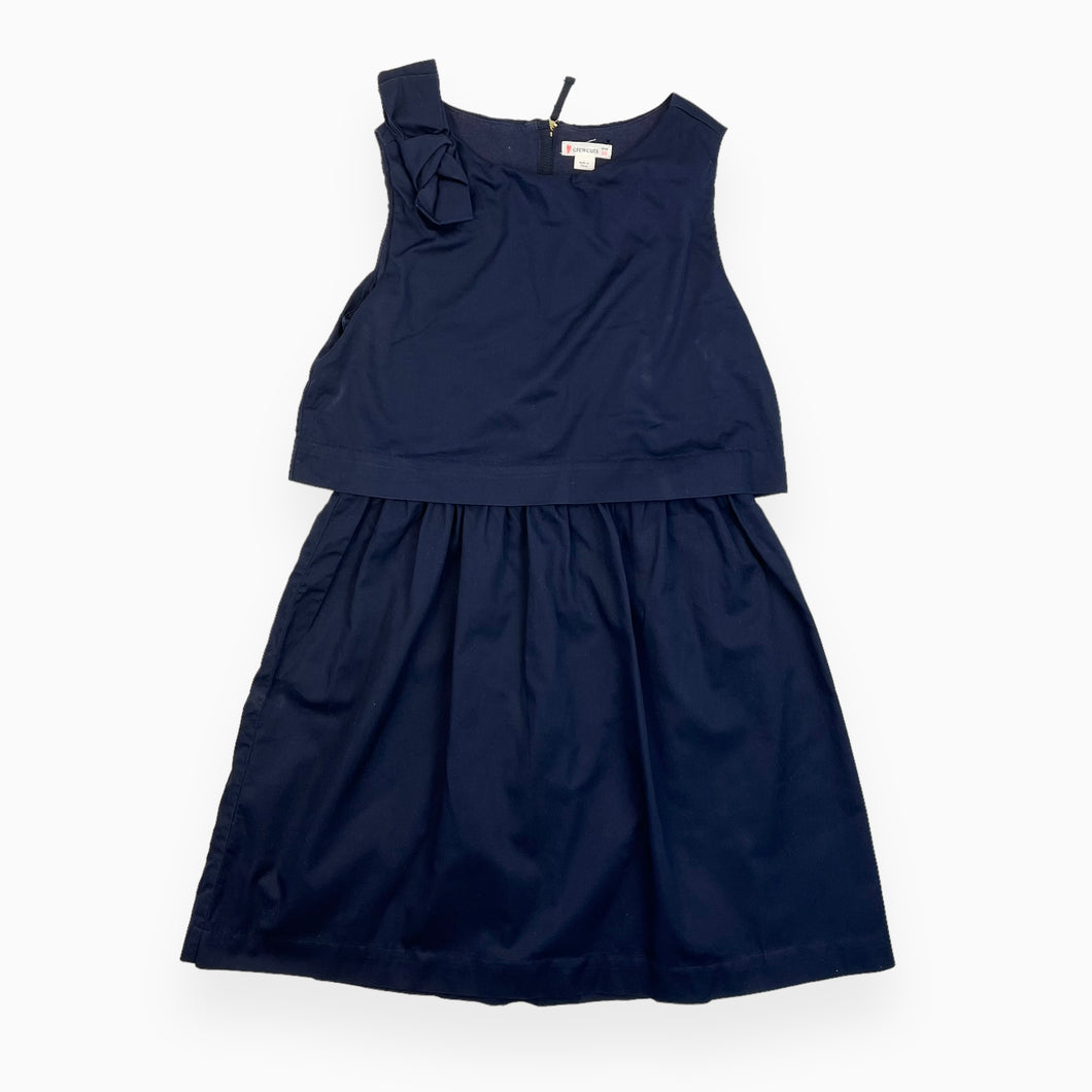 Robe marine en coton 10Y