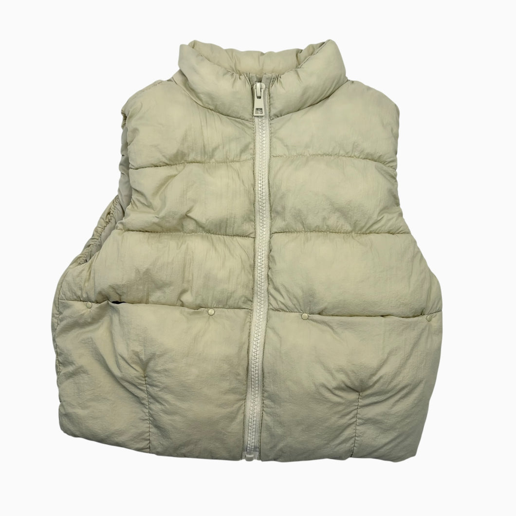 Veste sans manche style puffer vert d'eau 18-24M