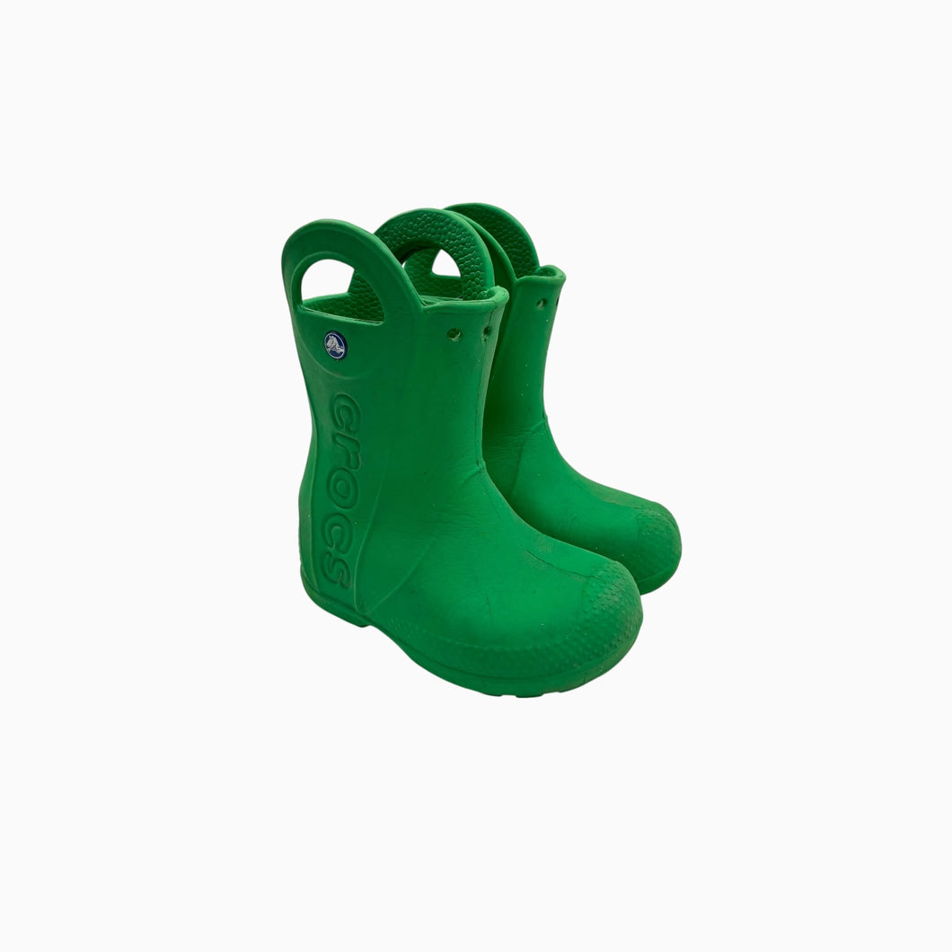 Bottes de pluie verte 9US