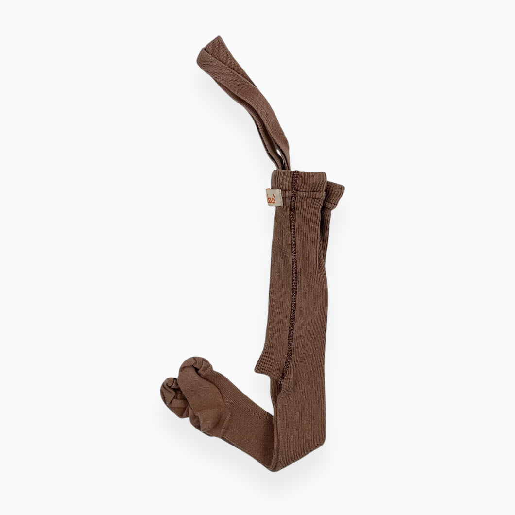 Bas collant latté à bretelles 52-56cm (0-6M)