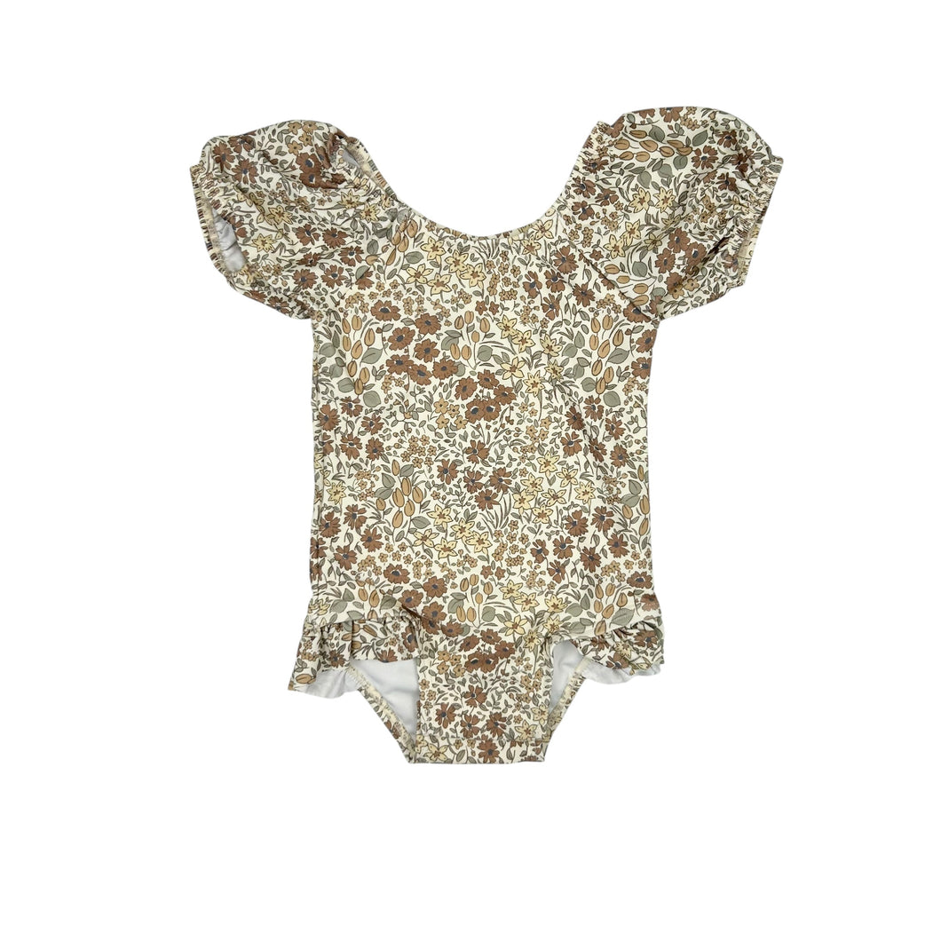 Maillot 'Catalina' en polyamide recylé à motif floral 6-12M