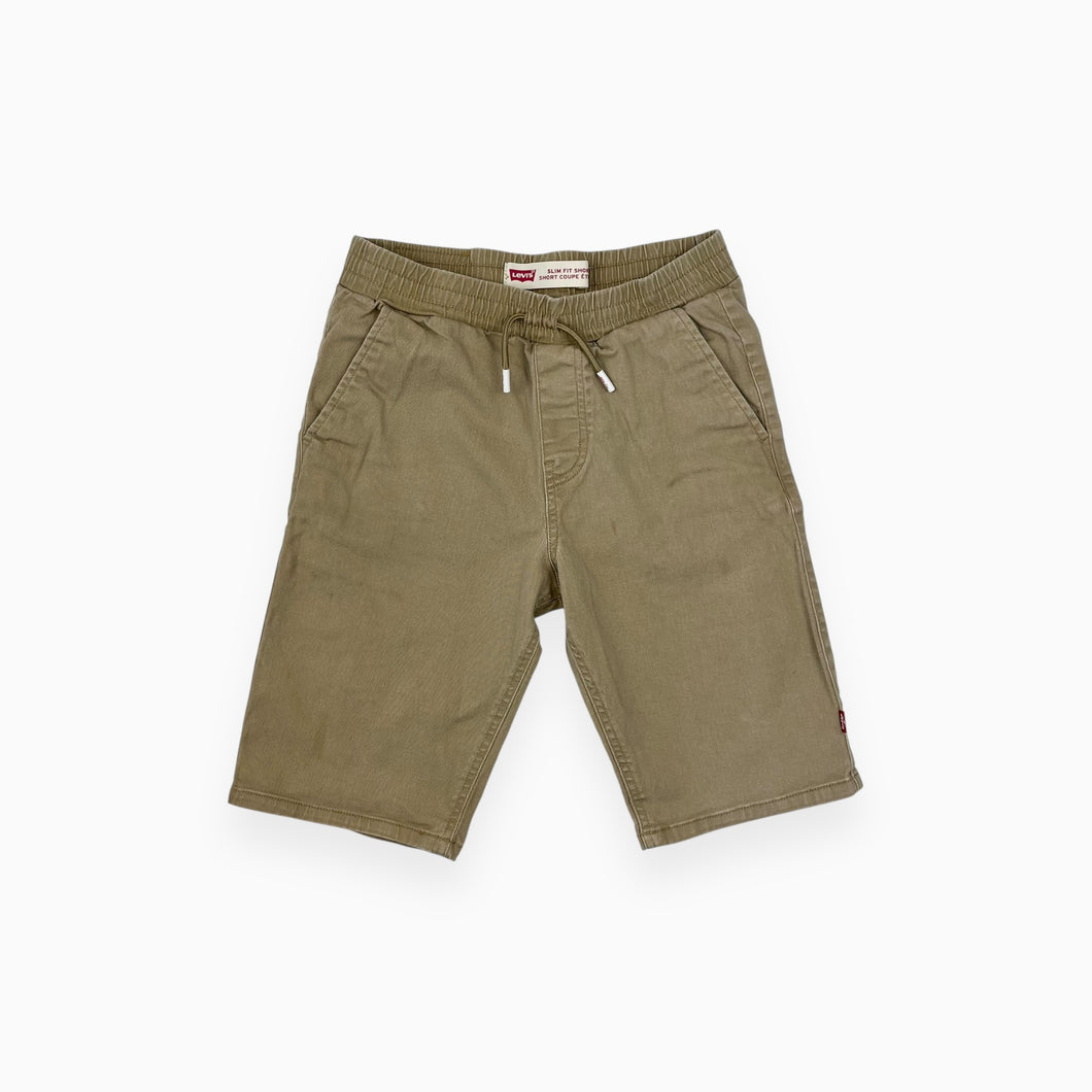 Short style bermudas coupe étroite sable en coton et élastane M (8Y)