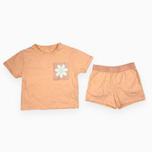 Charger l&#39;image dans la galerie, Ensemble orange sorbet et coton 7-8Y
