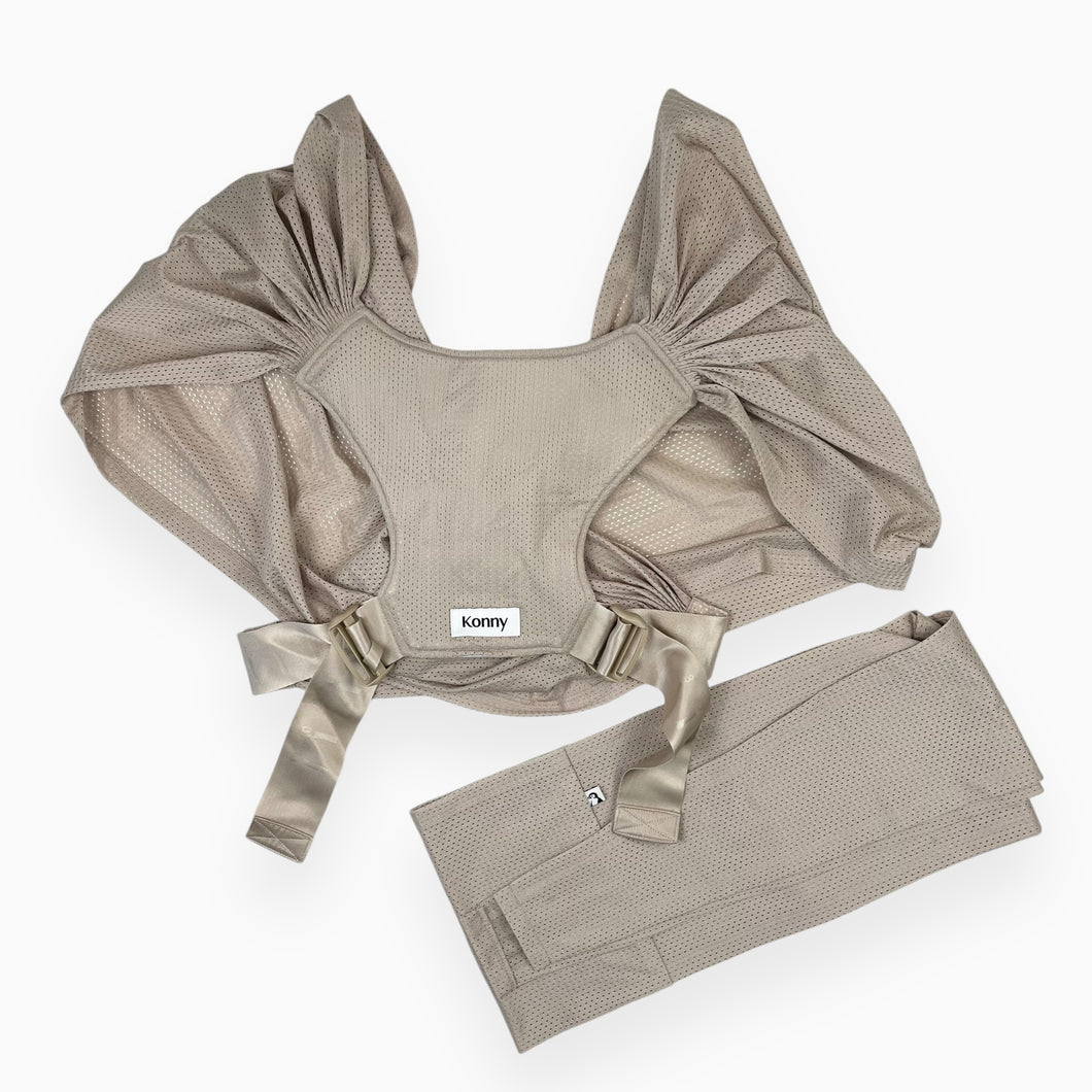 Porte-bébé sable 'Flex air mesh' XS-XL