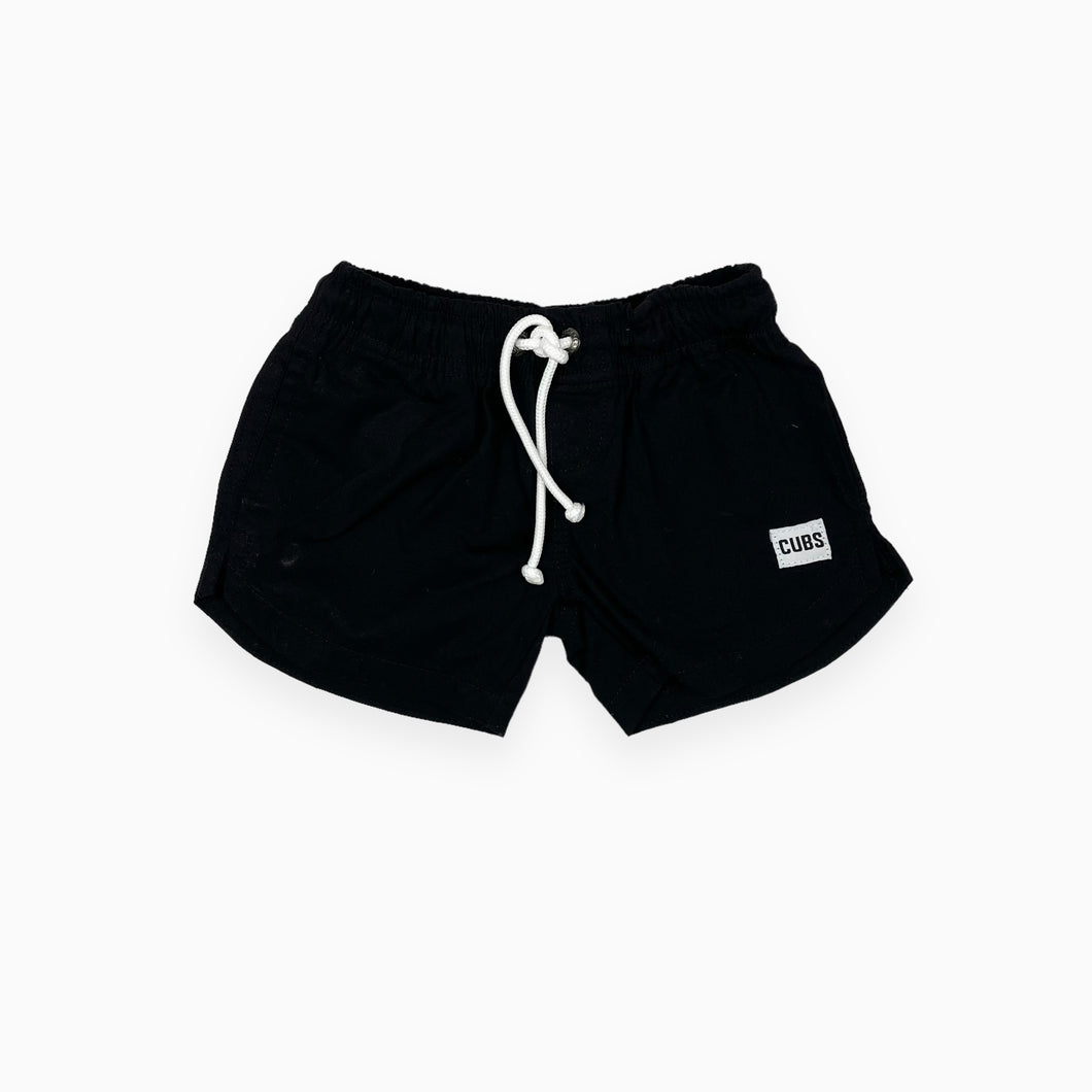 Maillot short noir sans filet taille 0 (12M)