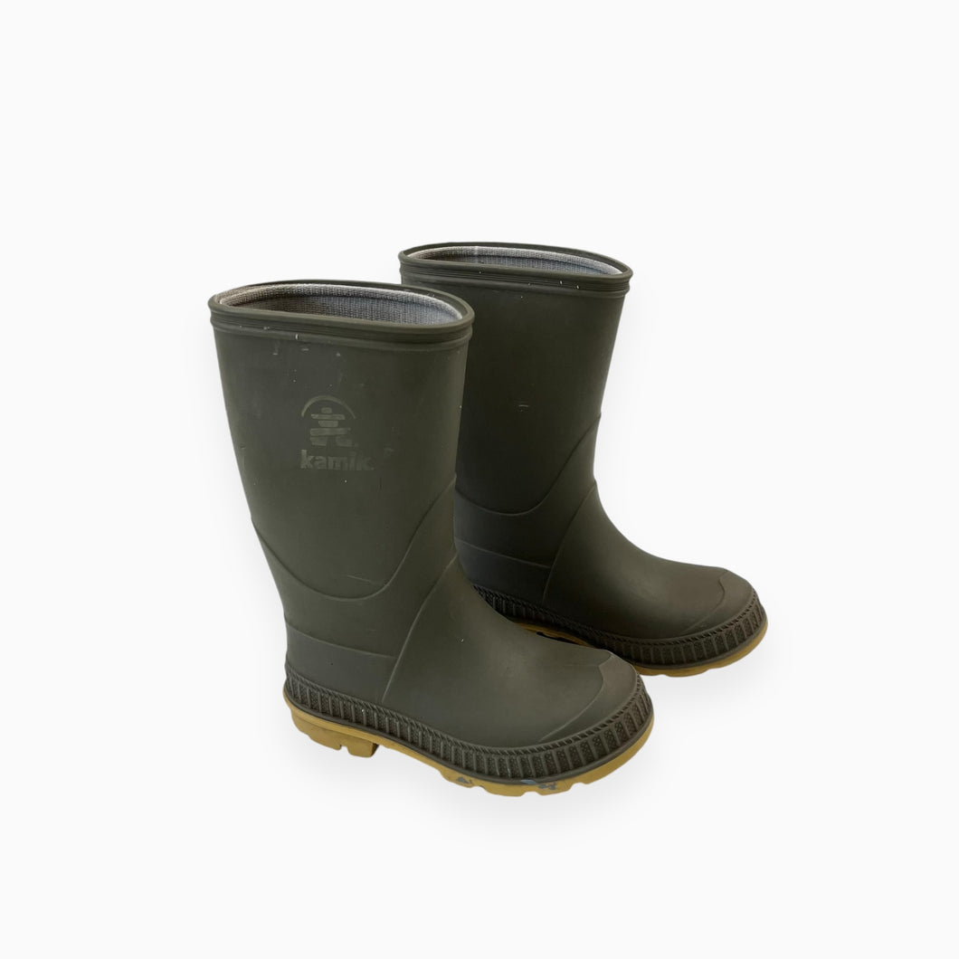 Bottes de pluie vertes khakis 7 US