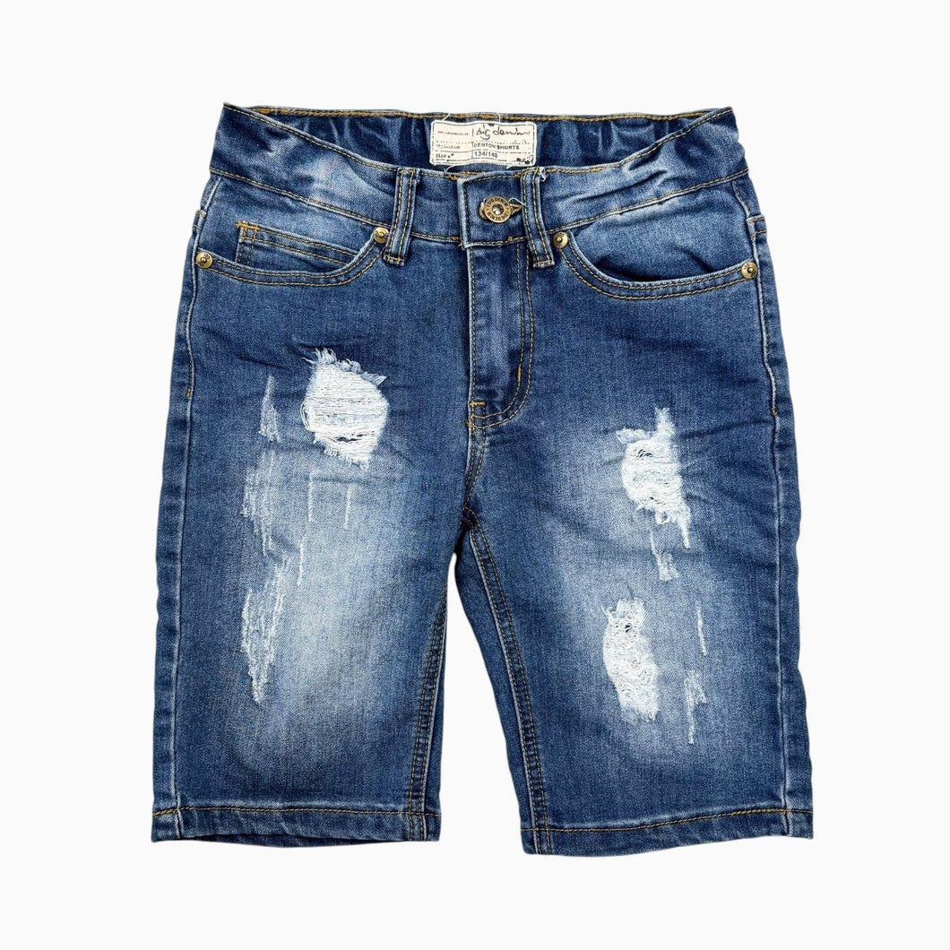 Bermudas en denim de coton et élastane 134-140 (9-10Y)