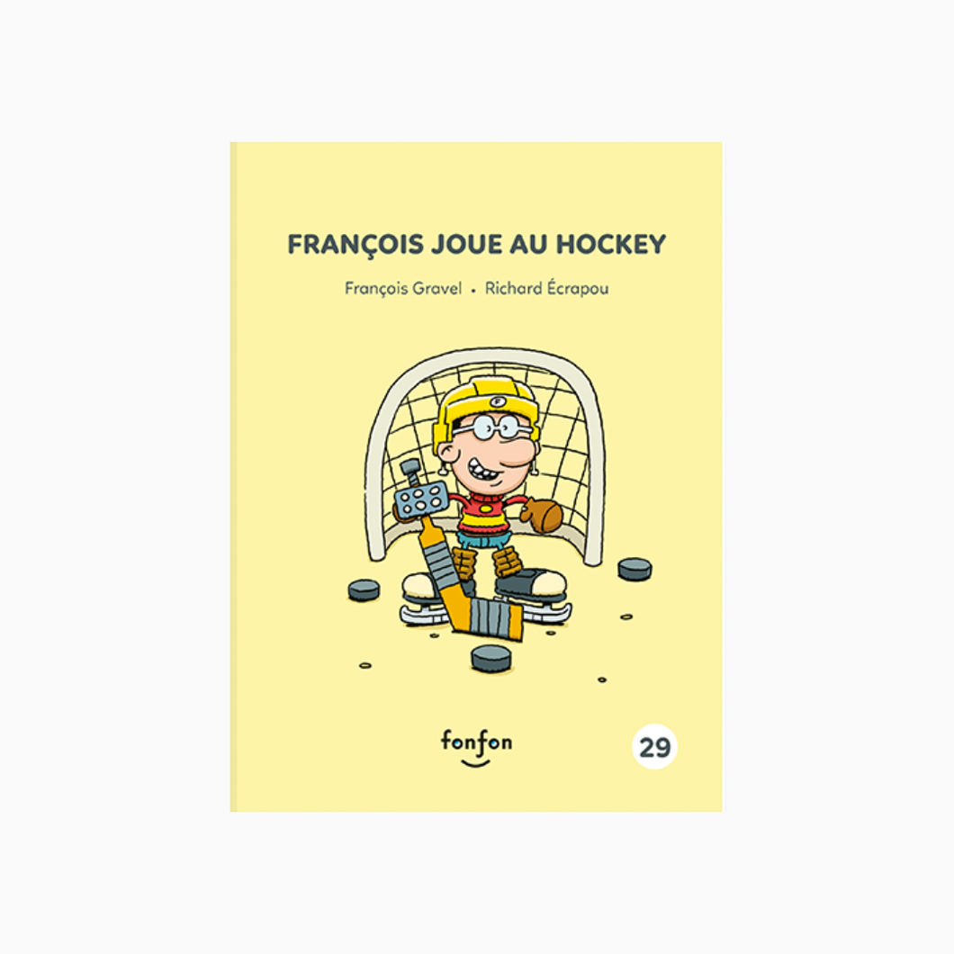 Livre ‘François joue au hockey’