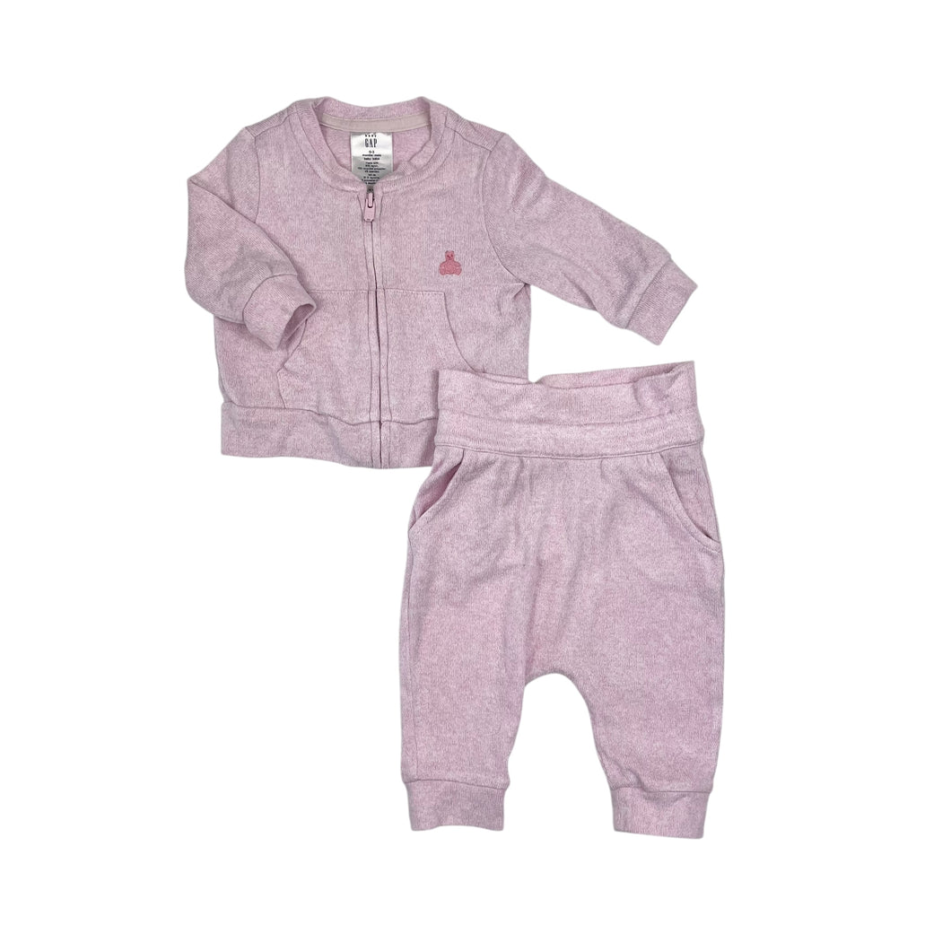 Ensemble veste et pantalon en viscose, poly et spandex 0-3M